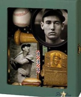 Ted Williams Boston Red Sox Small Shadowbox Sports