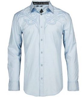 Roar Maverick Shirt Black Sky Blue White Clothing