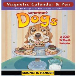 Gary Patterson Dogs 2009 Magnetic Calendar (Hardcover)