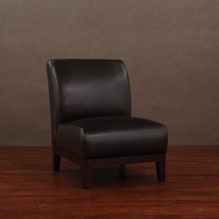 Cole Dark Brown Leather Chair