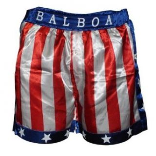 Rocky Balboa Movie Apollo Creed Boxer Ring Shorts