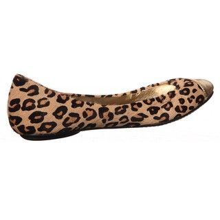 Betsey Johnson Womens Sashaa P Cap toe Leopard Flats