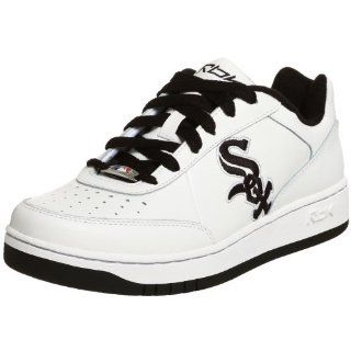 White Sox Clubhouse Oversize Sneaker,White/Black/Silver,12.5 M Shoes