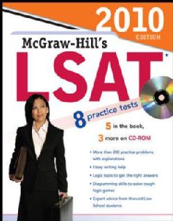 Mcgraw hill`s Lsat, 2010 (PACKAGE)