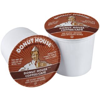 Donut House Collection Light Roast Coffee K Cups for Keurig Brewers