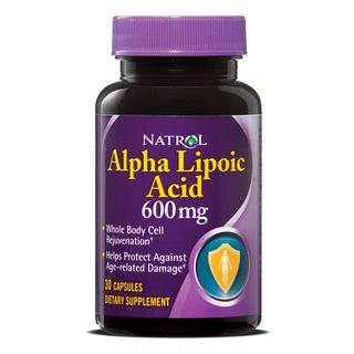 Natrol Alpha Lipoic Acid 600mg Pills (Pack of 3 30 count Bottles