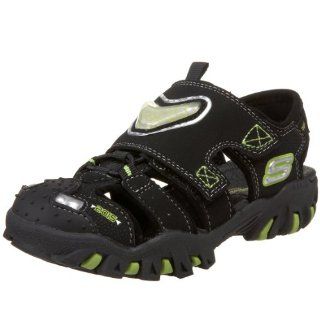  Ravage Martian Lighted Sneaker ,Black/Lime,9 M US Toddler Shoes