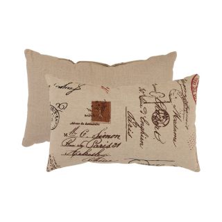 Pillow Perfect French Postale Rectangular Throw Pillow Today $27.99 4