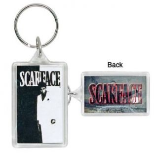 Scarface   Silhouette Keychain Clothing