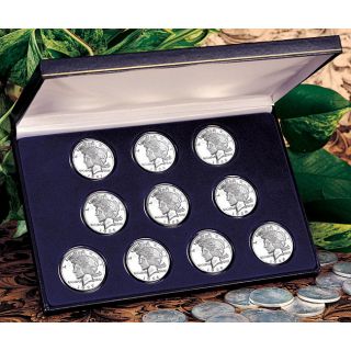 American Coin Treasures Peace Silver Dollar Collection MSRP: $1,999.95