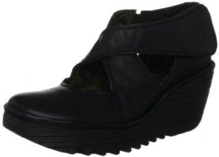 FLY London Womens Yogo Wedge Boot: Shoes