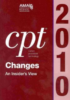 CPT 2010 Changes (Paperback)