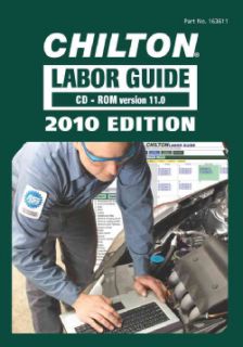 Chilton Parts & Labor Guide, 2010 (CD ROM)
