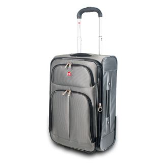 Wenger SwissGear Grey Pilot 21 inch Carry on Upright