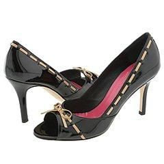 Kate Spade Granada Black Patent Pumps/Heels