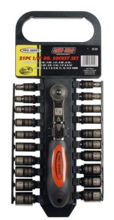 KR Tools 31118 Pro Series 21 piece 3/8 inch Socket Set