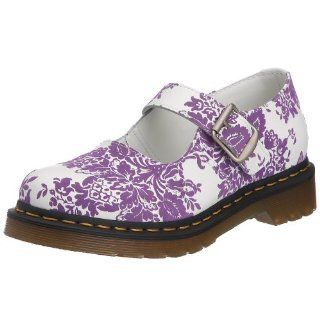 Womens 5026 Mary Jane,White/Lilac,3 UK (US Womens 5 M) Shoes