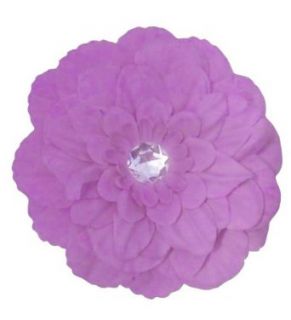 Lavender The New Peony Flower Hair Clip: Clothing
