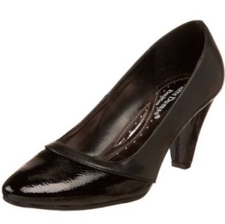  Pierre Dumas Womens Mary 1 Pump,Black Combo,10 M US: Shoes