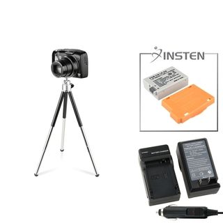 INSTEN Battery/ Charger/ Tripod for Canon EOS 550D/ 600D/ Rebel T3i