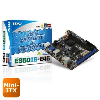 MSI E350IS E45 Mini ITX   Achat / Vente CARTE MERE MSI E350IS E45 Mini