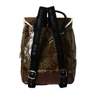 Flee Bags Coffee Toile Oil Cloth Backpack