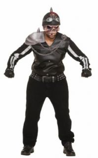 Scary Zombie Biker Motorcycle Rider Costume Adult Standard