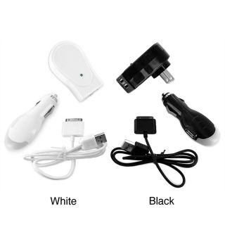 iConcepts Certified Home and Car Charger Kit for iPad, iPhone, and