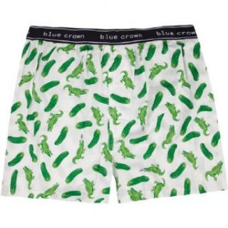 BLUE CROWN Alligator Woven Boxers Clothing