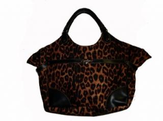  Womens Large Jessica Simpson Laptop Handbag (Leopard): Shoes