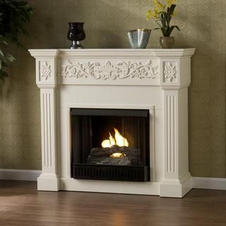 Wellington Ivory Gel Fireplace