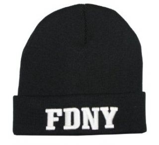 FDNY Winter Hat Fire Department Of New York City Black