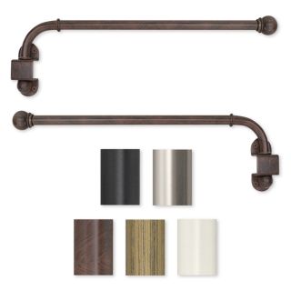 Swing Arm 14 to 24 inch Adjustable Curtain Rod