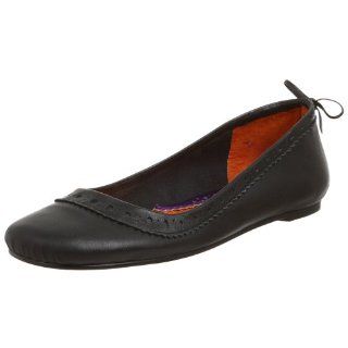 Irregular Choice Womens Petrelli Flat,Black,6 M US Shoes