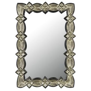 Cal Lighting Laconi Rectangular Metal Mirror