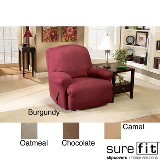 Stretch Suede Recliner Slipcover