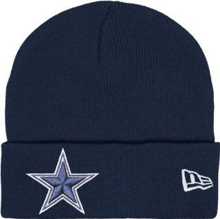 Dallas Cowboys Navy New Era Gridiron Knit Hat Sports