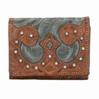 American West Heartland Ladies Trifold French Wallet