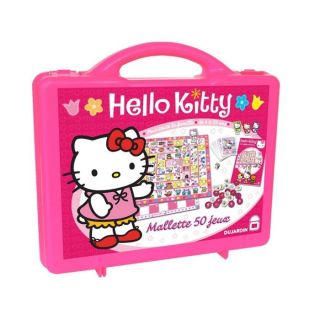 50 jeux Hello Kitty   Achat / Vente JEU DE PLATEAU Mallette 50