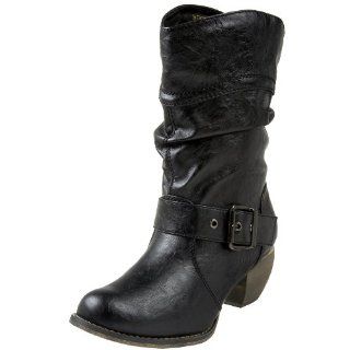 Wanted Womens Saloon Bootie,Black,10 M US Shoes