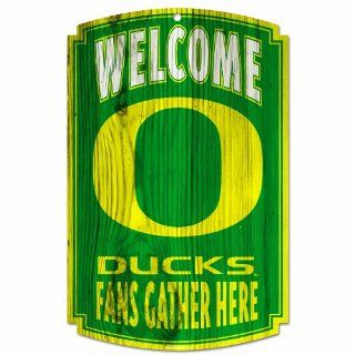 NCAA Oregon Ducks Wood Sign