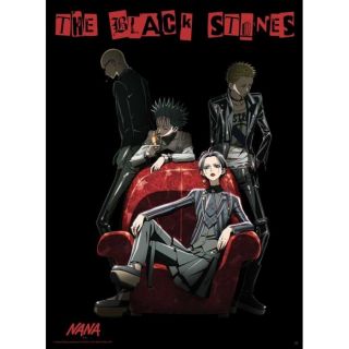 Black Stones 52x38cm     Poster Nana The Black Stones  Taille 52