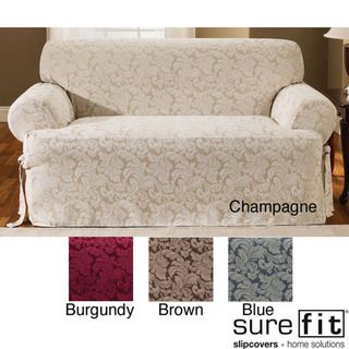 Scroll T cushion Sofa Slipcover
