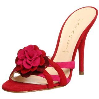  Casadei Womens 8411 High Heel Mule Sandal,Red Suede,8 M Shoes
