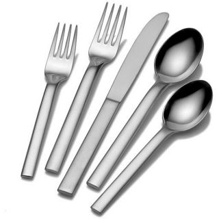 Calvin Klein 18/10 Ovid Stainless Steel 5 piece Place Setting