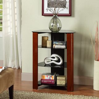 Wood Accent 35 inch Component Tower