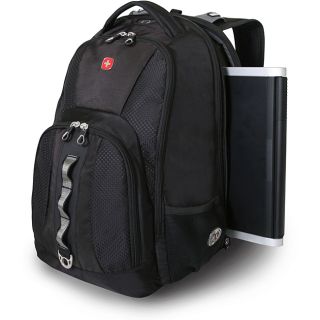 Wenger Swiss Gear Black ScanSmart 17 inch Laptop Backpack