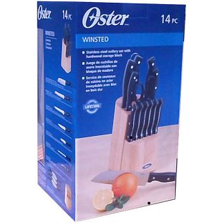 Oster Winsted 14 piece Stainless Steel Cutlery Set Today $45.99