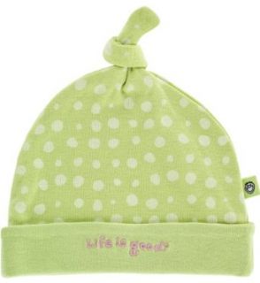 Life is good Baby Knotted Knit Hat (Citron, 6 12
