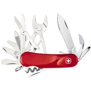 Swiss Army Evo S557 Lockblade 20 tool Red Pocket Knife